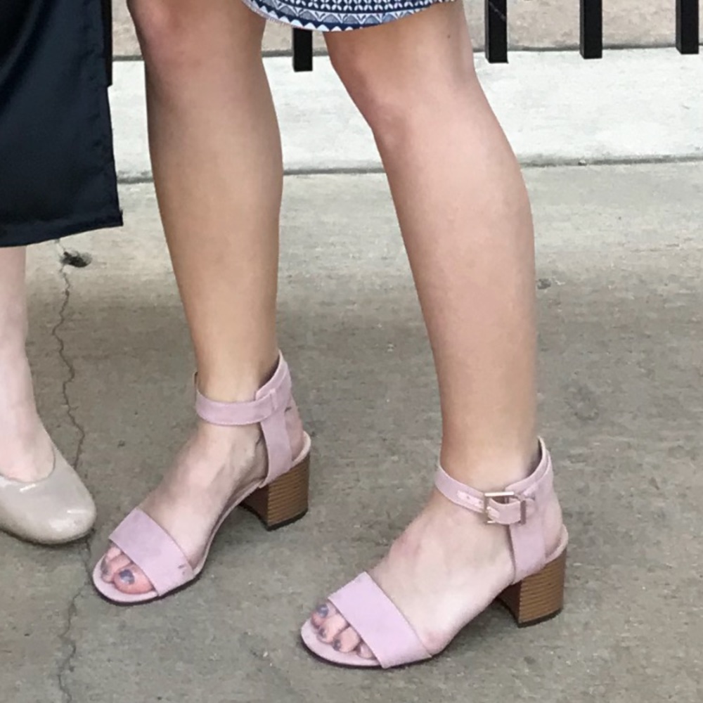 Light Pink Unisa Sandals with Heel - Picture 5 of 5